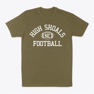 High Shoals North Carolina Football Classic Dad T-Shirt