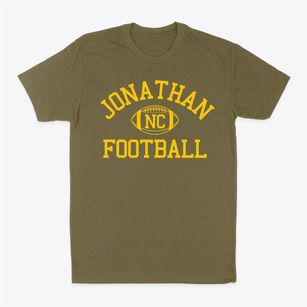 Jonathan North Carolina Football Classic Dad T-Shirt