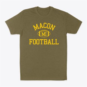 Macon Michigan Football Classic Dad T-Shirt