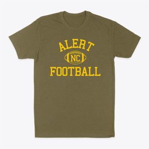 Alert North Carolina Football Classic Dad T-Shirt