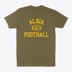 Albia Iowa Football Classic Dad T-Shirt
