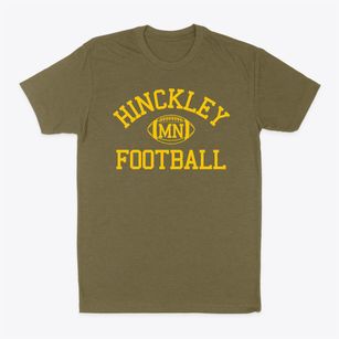 Hinckley Minnesota Football Classic Dad T-Shirt