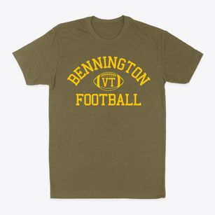 Bennington Vermont Football Classic Dad T-Shirt