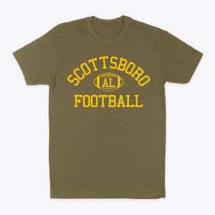 Scottsboro Alabama Football Classic Dad T-Shirt