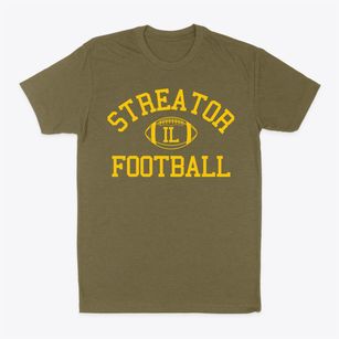 Streator Illinois Football Classic Dad T-Shirt