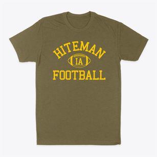 Hiteman Iowa Football Classic Dad T-Shirt