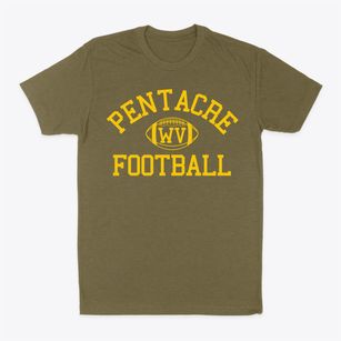 Pentacre West Virginia Football Classic Dad T-Shirt