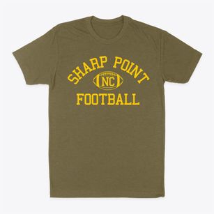 Sharp Point North Carolina Football Classic Dad T-Shirt