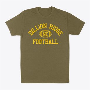 Dillion Ridge North Carolina Football Classic Dad T-Shirt