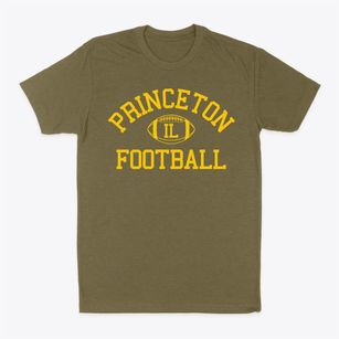 Princeton Illinois Football Classic Dad T-Shirt