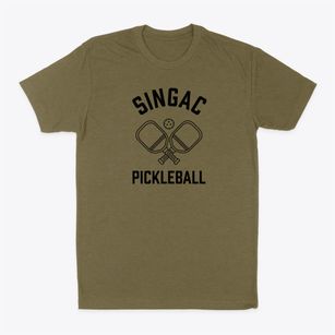 Singac New Jersey Pickleball Classic Dad T-Shirt