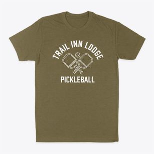 Trail Inn Lodge Arizona Pickleball Classic Dad T-Shirt