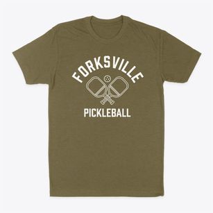Forksville Louisiana Pickleball Classic Dad T-Shirt