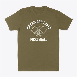 Birchwood Lakes Pennsylvania Pickleball Classic Dad T-Shirt