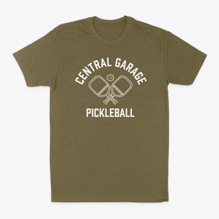 Central Garage Virginia Pickleball Classic Dad T-Shirt