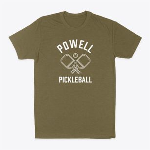 Powell Tennessee Pickleball Classic Dad T-Shirt