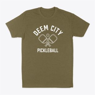 Deem City Florida Pickleball Classic Dad T-Shirt