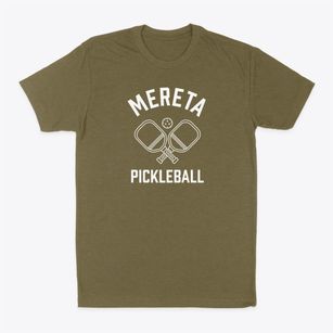 Mereta Texas Pickleball Classic Dad T-Shirt
