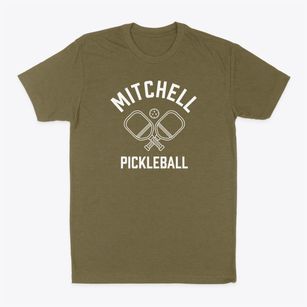 Mitchell Missouri Pickleball Classic Dad T-Shirt