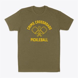 Crims Crossroads North Carolina Pickleball Classic Dad T-Shirt