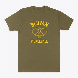 Slovan Wisconsin Pickleball Classic Dad T-Shirt