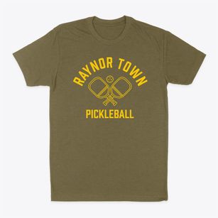 Raynor Town North Carolina Pickleball Classic Dad T-Shirt