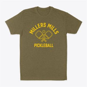 Millers Mills New York Pickleball Classic Dad T-Shirt