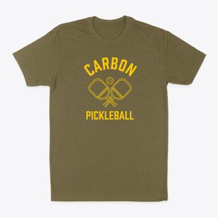 Carbon Oklahoma Pickleball Classic Dad T-Shirt