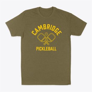 Cambridge Vermont Pickleball Classic Dad T-Shirt