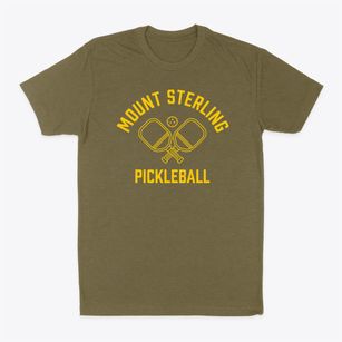 Mount Sterling Illinois Pickleball Classic Dad T-Shirt