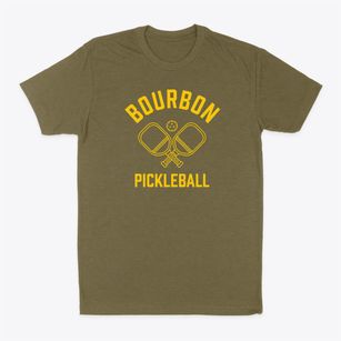 Bourbon Missouri Pickleball Classic Dad T-Shirt