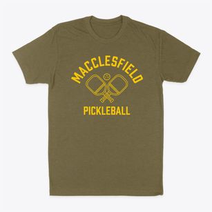 Macclesfield North Carolina Pickleball Classic Dad T-Shirt