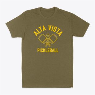 Alta Vista Kansas Pickleball Classic Dad T-Shirt
