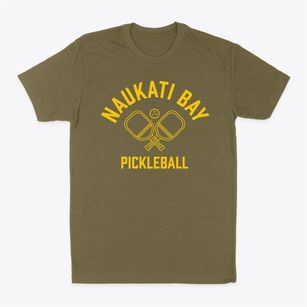 Naukati Bay Alaska Pickleball Classic Dad T-Shirt