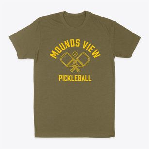 Mounds View Minnesota Pickleball Classic Dad T-Shirt