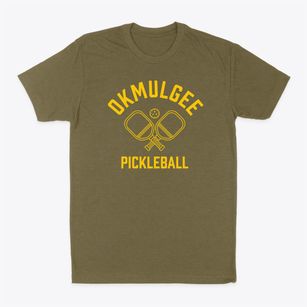Okmulgee Oklahoma Pickleball Classic Dad T-Shirt