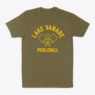 Lake Vanare New York Pickleball Classic Dad T-Shirt