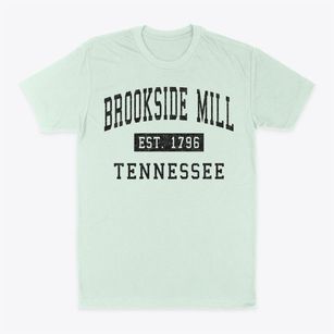 Brookside Mill Tennessee Classic Established Classic Dad T-Shirt