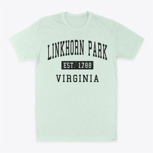 Linkhorn Park Virginia Classic Established Classic Dad T-Shirt