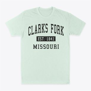 Clarks Fork Missouri Classic Established Classic Dad T-Shirt