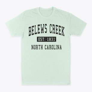 Belews Creek North Carolina Classic Established Classic Dad T-Shirt