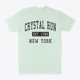 Crystal Run New York Classic Established Classic Dad T-Shirt