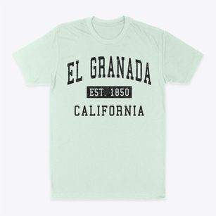 El Granada California Classic Established Classic Dad T-Shirt