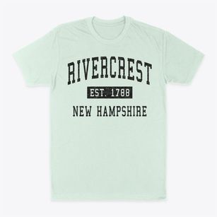 Rivercrest New Hampshire Classic Established Classic Dad T-Shirt