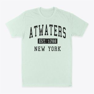 Atwaters New York Classic Established Classic Dad T-Shirt