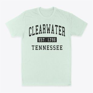 Clearwater Tennessee Classic Established Classic Dad T-Shirt