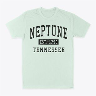 Neptune Tennessee Classic Established Classic Dad T-Shirt
