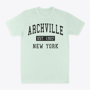 Archville New York Classic Established Classic Dad T-Shirt