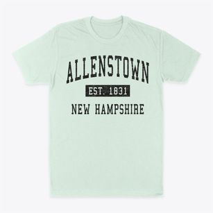 Allenstown New Hampshire Classic Established Classic Dad T-Shirt