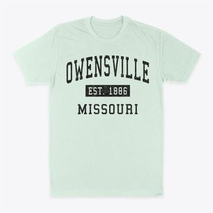 Owensville Missouri Classic Established Classic Dad T-Shirt
